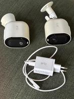Twee arlo pro 3 buiten camera’s, Audio, Tv en Foto, Videobewaking, Ophalen, Gebruikt, Buitencamera