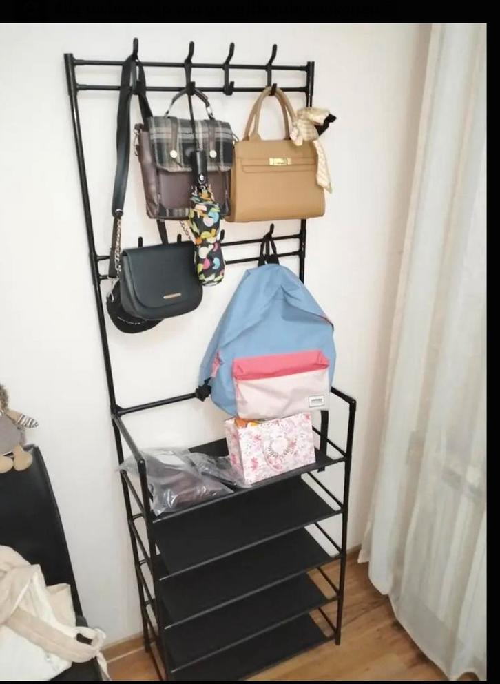 Schoenenrek met Kapstok (Nieuw in doos), Huis en Inrichting, Woonaccessoires | Kapstokken, Nieuw, Staande kapstok, 150 tot 200 cm
