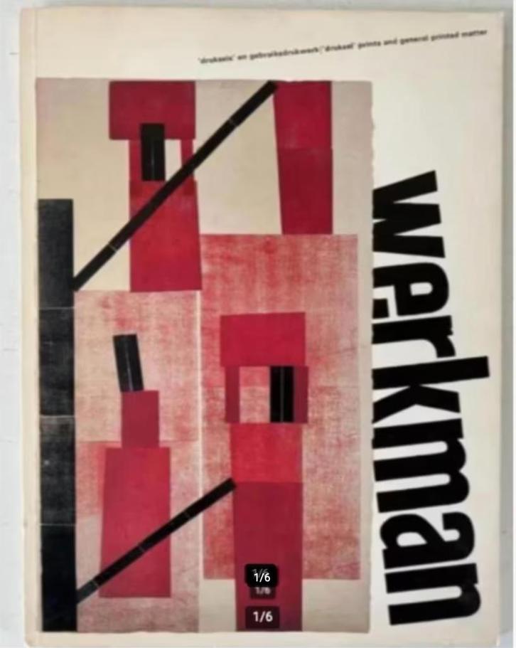 Werkman, Druksels En Gebruiksdrukwerk Druksel Prints And Gen, Boeken, Kunst en Cultuur | Beeldend, Ophalen of Verzenden