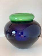 Mid century - glaswerk - vaas - duits kristal, Ophalen of Verzenden