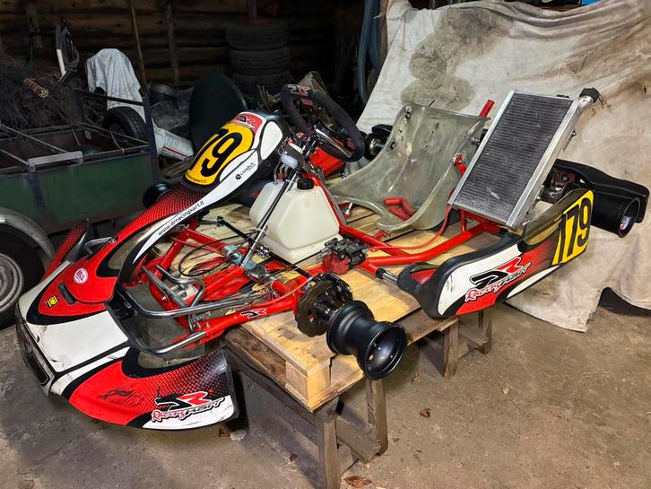 Schakel kart kz frame, Sport en Fitness, Karting, Zo goed als nieuw, Kart, Ophalen