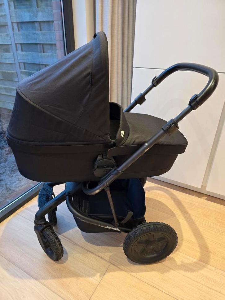 EasyWalker Harvey kinderwagen + accessoires + uitbreidingen, Kinderen en Baby's, Kinderwagens en Combinaties, Gebruikt, Combiwagen