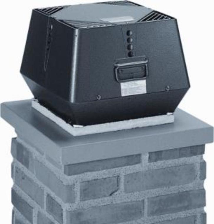 Exhausto rookgasventilator RSVG 20041, Doe-het-zelf en Verbouw, Ventilatie en Afzuiging, Gebruikt, Afzuiger, Ophalen