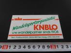 sticker wandelsport organisatie KNBLO den haag, Ophalen, Zo goed als nieuw, Bedrijf of Vereniging