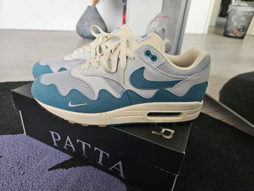 Nike air max 1 "Patta Waves noise aqua" 42.5, Kleding | Heren, Schoenen, Zo goed als nieuw, Ophalen of Verzenden