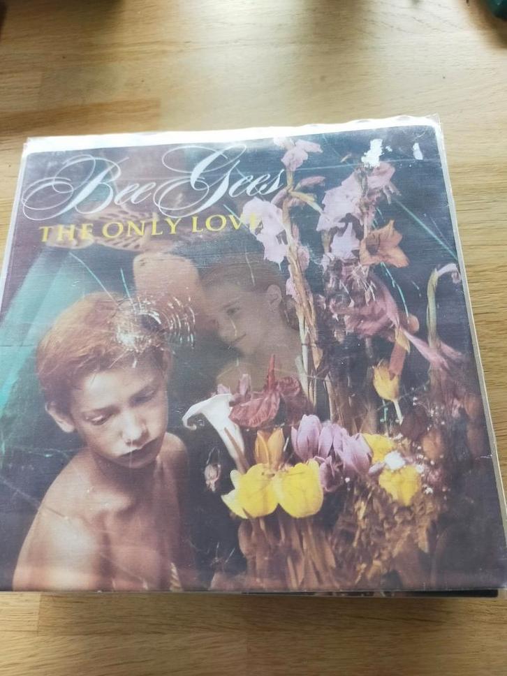 Bee Gees , the only love, Cd's en Dvd's, Vinyl Singles, Zo goed als nieuw, Pop, Ophalen of Verzenden