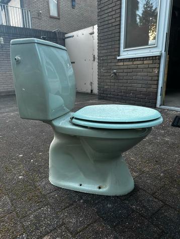 Mintgroen Sphinx Toilet - Retro Stijl beschikbaar voor biedingen