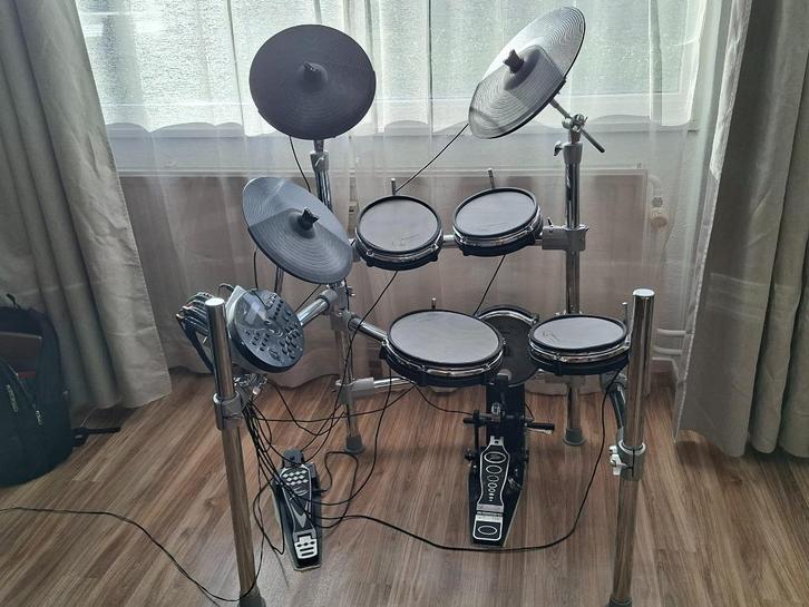 Elektrisch drumstel, Muziek en Instrumenten, Drumstellen en Slagwerk, Gebruikt, Overige merken, Elektronisch, Ophalen