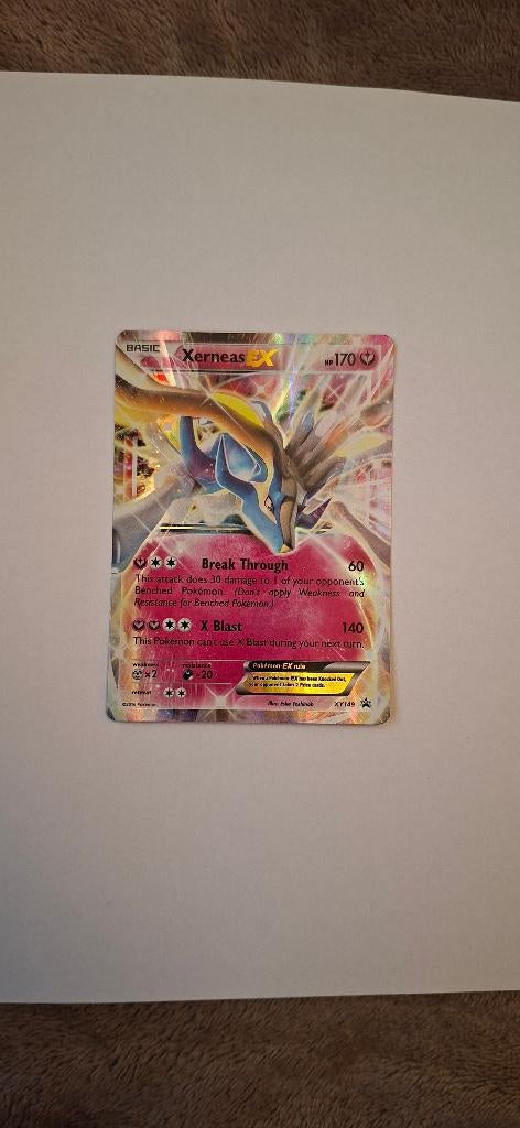 Xerneas EX XY149 XY Black Star Promos, Ophalen of Verzenden, Nieuw, Losse kaart, Foil