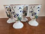 4 bekers op voet, Botanica  Villeroy & Boch, Huis en Inrichting, Keuken | Servies, Ophalen of Verzenden, Zo goed als nieuw, Overige stijlen