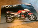 Yamaha FJ1200 Brochure, Motoren, Ophalen of Verzenden, Yamaha
