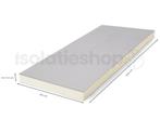 PIR + Gips RK 3000x600x100+9,5mm Rd:4.54 (=1,80 m²), Doe-het-zelf en Verbouw, Isolatie en Afdichting, Ophalen, 10 tot 15 m², Nieuw