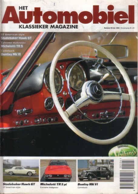Automobiel 5 2004 : Mercedes Benz 190 SL - Studebaker Hawk, Boeken, Auto's | Folders en Tijdschriften, Gelezen, Algemeen, Ophalen of Verzenden