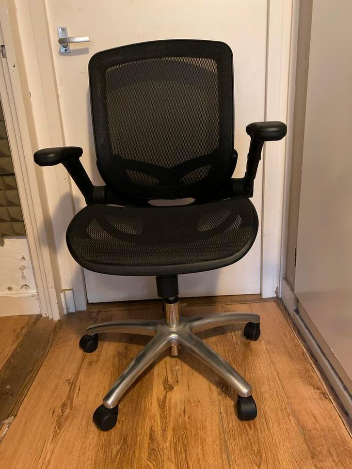Ergonomische Bureaustoel - Zwart, Huis en Inrichting, Bureaustoelen, Gebruikt, Bureaustoel, Zwart, Ergonomisch, Ophalen