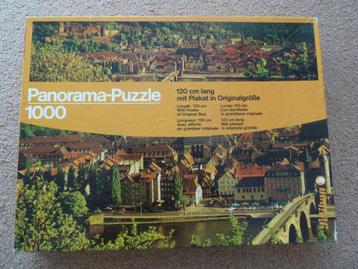 Pelikan panorama puzzel 1000 Heidelberg beschikbaar voor biedingen