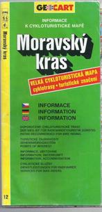 Pl1 fietskaart tsjechie brno - moravsky kras (Plattegrond), Ophalen of Verzenden, Zo goed als nieuw, Nederland, Landkaart