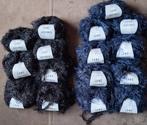 Lang Astoria Garen - 16 Bollen 50 gram 70 m. (Zwart & Blauw), Ophalen of Verzenden, Nieuw, Breien of Haken, Wol of Garen