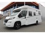 Dethleffs Trend 6617 - 140PK EURO6 - ENKELE BEDDEN + HEFBED, Caravans en Kamperen, Campers, Hordeur, Ringverwarming, Bedrijf, Airbags