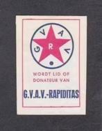 Suikerzakje GVAV Rapiditas Voetbal Groningen., Ophalen of Verzenden, Zo goed als nieuw