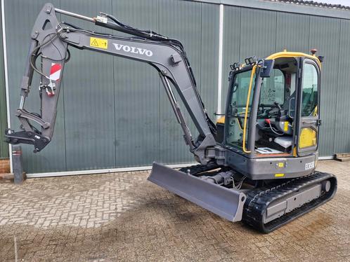 Volvo ECR58D - Bouwjaar 2018 - 5100 Uur - Airco, Zakelijke goederen, Machines en Bouw | Kranen en Graafmachines, Graafmachine