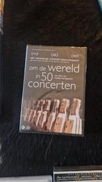 Om de wereld in 50 concerten nog nieuw, Cd's en Dvd's, Dvd's | Muziek en Concerten, Alle leeftijden, Ophalen of Verzenden