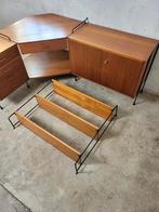 Vintage modulair wandsysteem van Omnia Hilker 1960, Ophalen, Gebruikt, 150 tot 200 cm, Minder dan 100 cm
