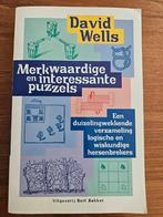 David Wells - Merkwaardige en interessante puzzels, Ophalen of Verzenden, Zo goed als nieuw, Puzzelboek