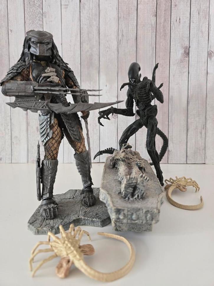 McFarlane Toys Alien vs Predator Set 2004, Verzamelen, Poppetjes en Figuurtjes, Zo goed als nieuw, Ophalen of Verzenden