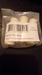 PVC Koppel sok Crème - 3 Sets:€2, Ophalen, Bochten, Pvc, Nieuw