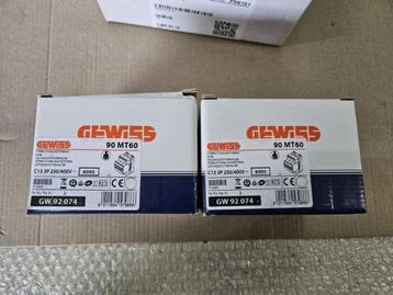 GEWISS INSTALLATIEAUTOMAAT 90 MT60 90MT60 GW92074 beschikbaar voor biedingen