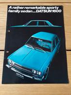 Brochure Datsun 1600, Ophalen of Verzenden, Zo goed als nieuw, Ford