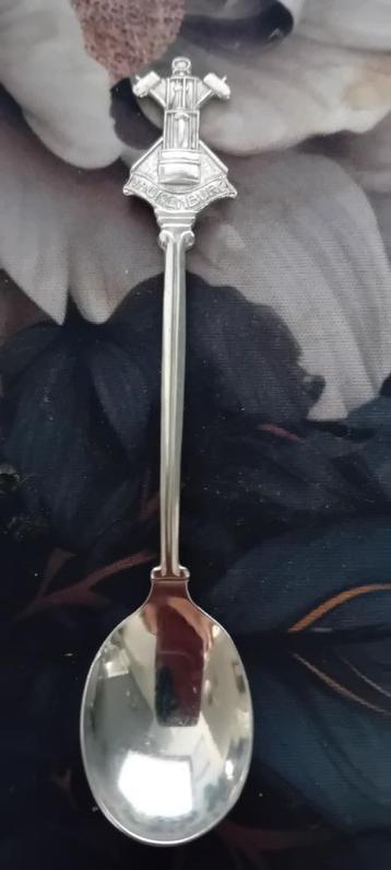 Verzilverd lepeltje Valkenburg beschikbaar voor biedingen