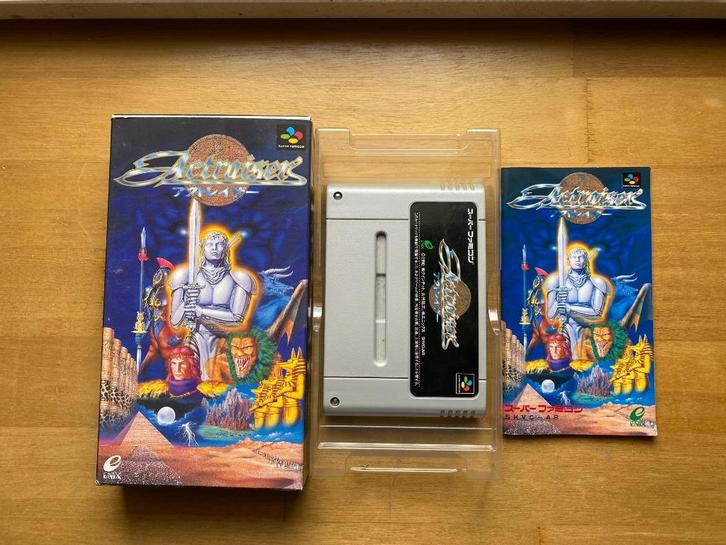 Act raiser super famicom, Spelcomputers en Games, Games | Nintendo Super NES, Zo goed als nieuw, Avontuur en Actie, 1 speler, Vanaf 3 jaar