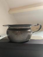 oude tinnen nachtspiegel., Ophalen of Verzenden