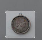 Halve gulden hanger 1857, Ophalen of Verzenden, Koningin Wilhelmina, ½ gulden