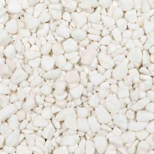 Polar White grind 8-16 mm 500 kg/MBB (restantpartij), Tuin en Terras, Grind, Keien en Split, Nieuw, Grind, Wit, Overige materialen