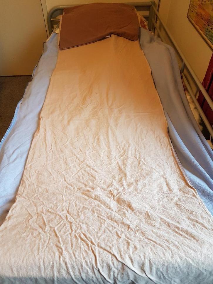 smulders flanellen dekbedovertrek met sloop 140x200/220, 2 x, Huis en Inrichting, Slaapkamer | Beddengoed, Zo goed als nieuw, Dekbedovertrek