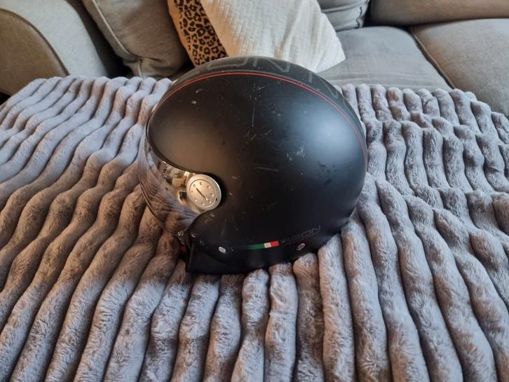 Scooter helm, Fietsen en Brommers, Brommerhelmen, Gebruikt, Extra large of groter, Ophalen