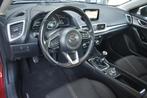 Mazda 3 2.0 SkyActiv-G 120 SkyLease+ Trekhaak Stuur/Stoelver, Auto's, Mazda, Voorwielaandrijving, 1998 cc, Stof, Gebruikt