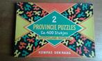 2 provincie puzzels Noord-Holland en Nederland staatkundig, Antiek en Kunst, Antiek | Speelgoed, Ophalen of Verzenden