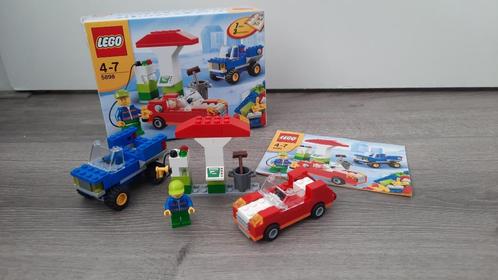 5898 lego tankstation met 2 auto's, Kinderen en Baby's, Speelgoed | Duplo en Lego, Zo goed als nieuw, Lego, Complete set, Ophalen of Verzenden
