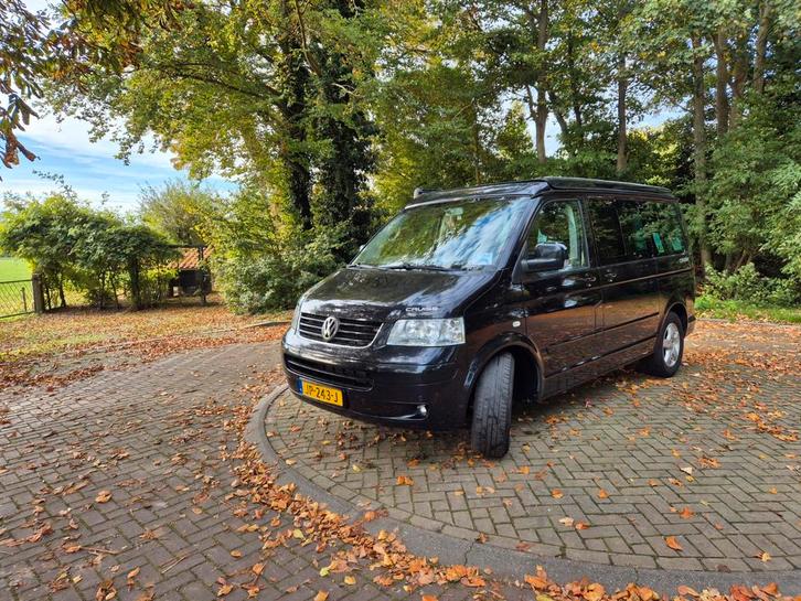 VW Transporter multivan 2006  hefdak, Caravans en Kamperen, Campers, Particulier, tot en met 2, Buscamper of Camperbus, Volkswagen