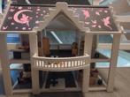 Leuk poppenhuis met accessoires, Kinderen en Baby's, Speelgoed | Poppenhuizen, Ophalen, Gebruikt, Poppenhuis
