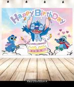 Lilo en stitch banner 2meter Happy birthday, Ophalen, Nieuw, Versiering, Verjaardag