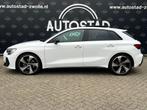 Audi A3 SPORTBACK 35 TFSI 3x S-Line/Automaat/Pano/Virtual Co, 1300 kg, 1498 cc, 4 cilinders, Wit