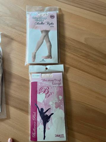 Nieuwe Balletschoentjes maat 41 en maillot 12/13 jaar beschikbaar voor biedingen