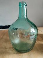 Groene Dame Jeanne gistfles, Gebruikt, 50 tot 75 cm, Ophalen of Verzenden, Glas