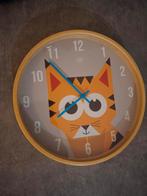 Katten klok, Ophalen of Verzenden, Zo goed als nieuw, Wandklok