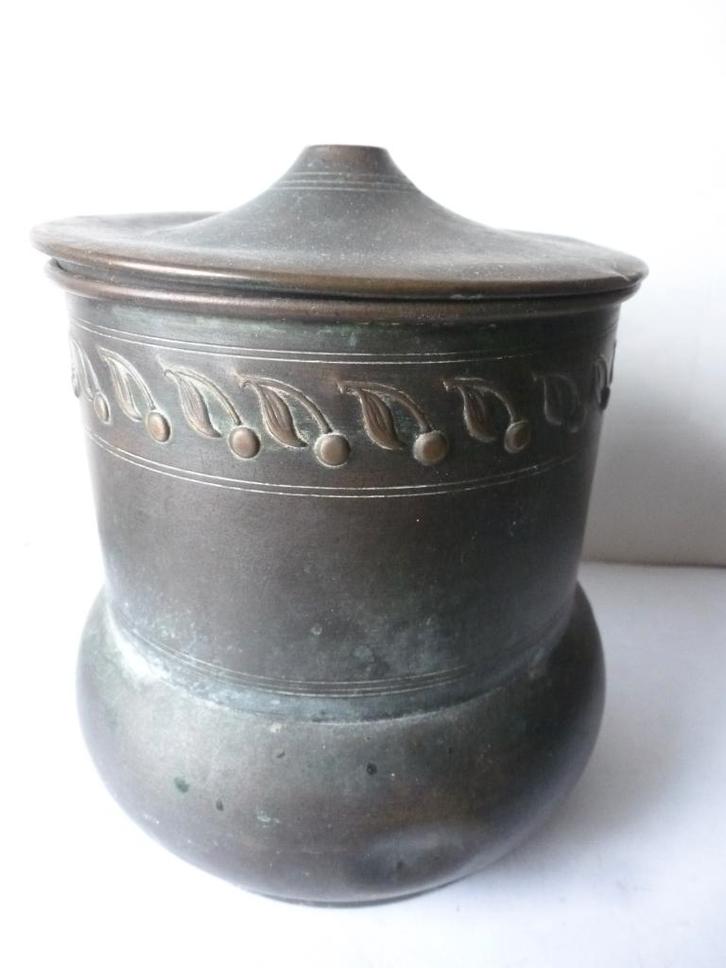 Tabakpot., Antiek en Kunst, Curiosa en Brocante, Verzenden