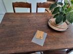 Mooi doorleefde tafel, Huis en Inrichting, Ophalen, Gebruikt, Rechthoekig, 50 tot 100 cm